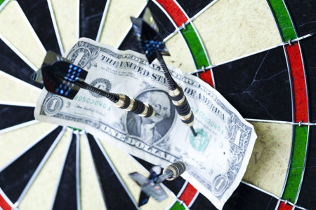 Bullseye,conceptual,successの写真素材