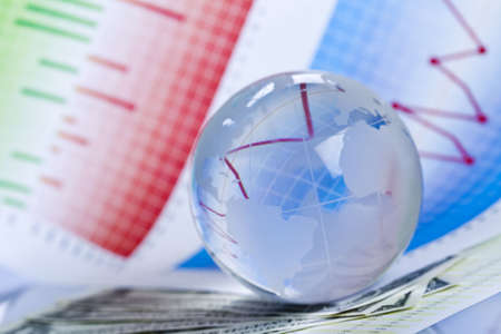 World and Businessの写真素材