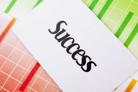 Success!の写真素材