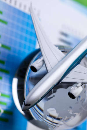 Travel concept, airlinerの写真素材