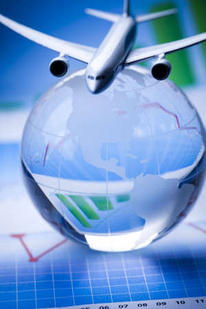 Travel concept, airlinerの写真素材
