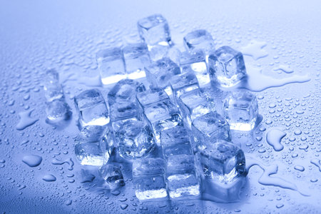 Ice, and cubes