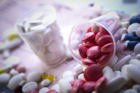 Medicines collection の写真素材