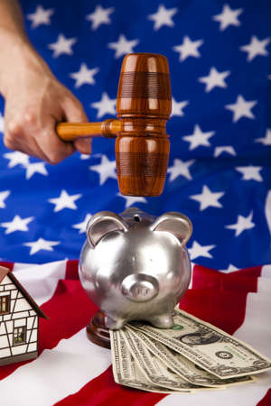 Gavel In Actionの写真素材