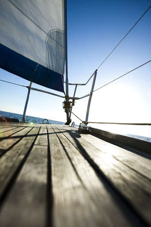 Sailing detailの写真素材