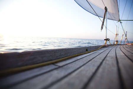 Clous up Sailingの写真素材