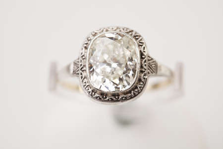 Ring with diamond  の写真素材