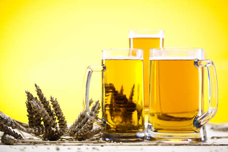 Still life with beerの写真素材