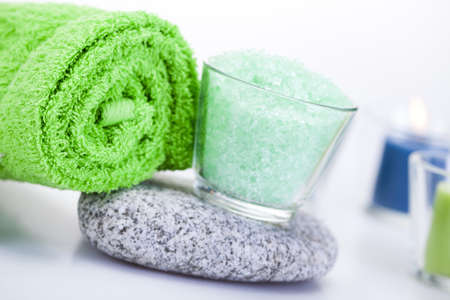 Spa still life with zenの写真素材