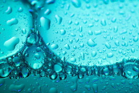 Water, beer bubbles