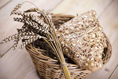  Bread  backgroundの写真素材