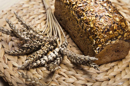 Assortment of baked bread の写真素材