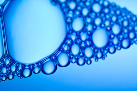 Water, beer bubbles