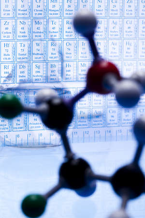 Molecular construction の写真素材