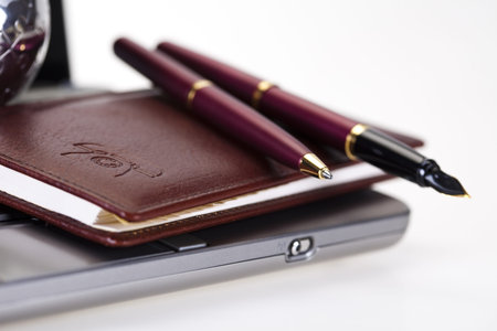 Business concept the ballpointの写真素材