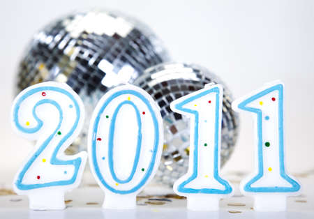 Happy new year 2011の写真素材