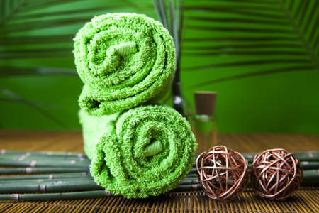 Spa still life with zenの写真素材