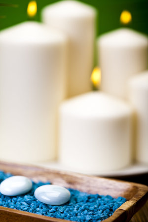 Spa still life with zenの写真素材