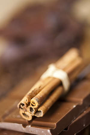Cinnamon and Chocolateの写真素材