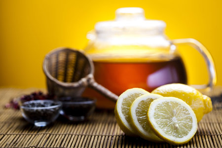 Lemon teaの写真素材