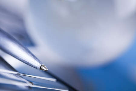 Business concept the ballpointの写真素材