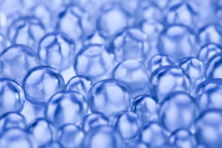Closeup of glass
