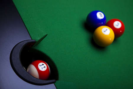 Billiard ball の写真素材