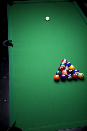 Billiard backgroundの写真素材