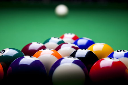 Billiard background