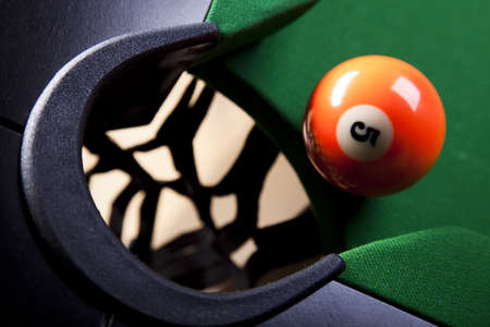 Billiard ball close upの写真素材