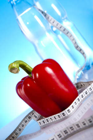 Vegetable fitnessの写真素材