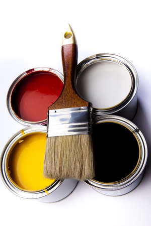 Painting timeの写真素材