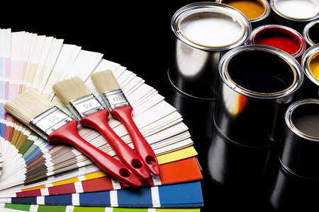 Color swatchの写真素材