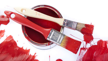 Painting timeの写真素材