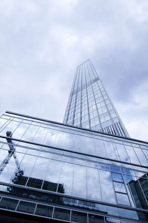 Glass skyscrapers,business center のeditorial素材
