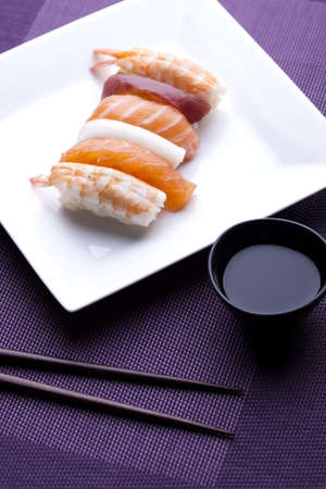 Japanese mix sushi の写真素材