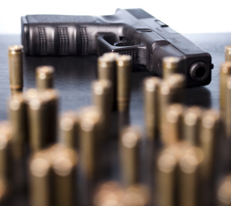  Ammunition and automatic handgun 