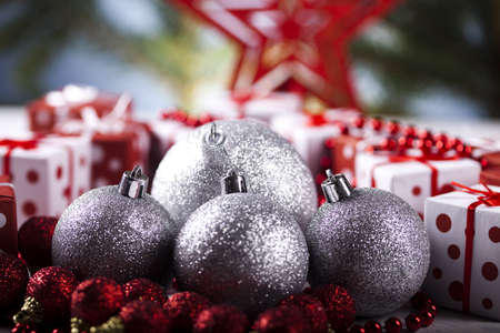 Baubles, Christmas day の写真素材