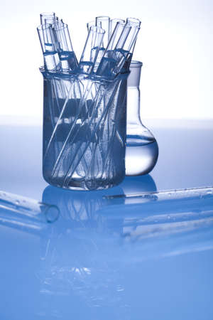 Laboratory glassware の写真素材