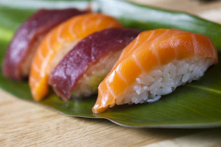 Japanese sushi seafoodの写真素材