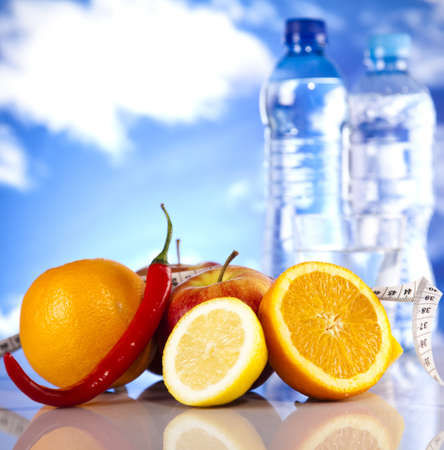 Healthy lifestyle concept, Fruitの写真素材