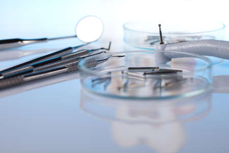 Dental Tools set の写真素材