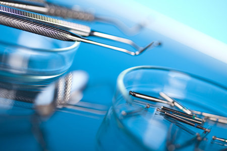 Close-up Dental Instruments