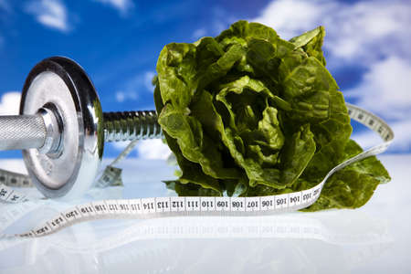 Healthy lifestyle concept, Diet and fitness の写真素材