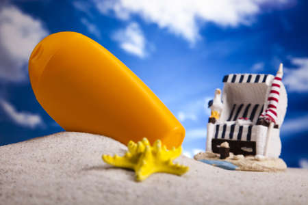 Summer sunbath, suntan の写真素材