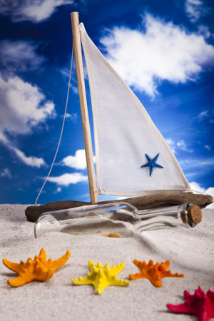 Holiday, summer, beach Background