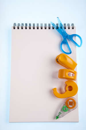 Office and student accessories, Notepad の写真素材