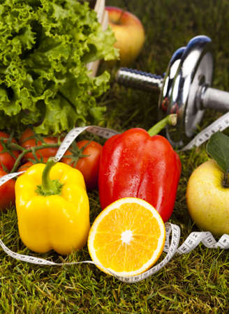 Fitness and vitaminsの写真素材