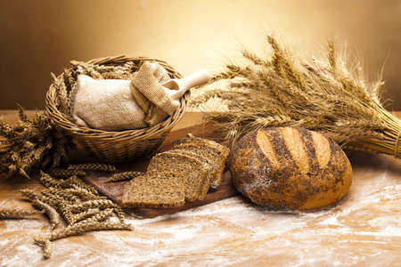 Traditional breadの写真素材