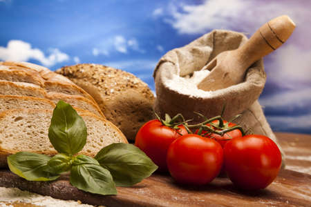 Baking goods, breadの写真素材